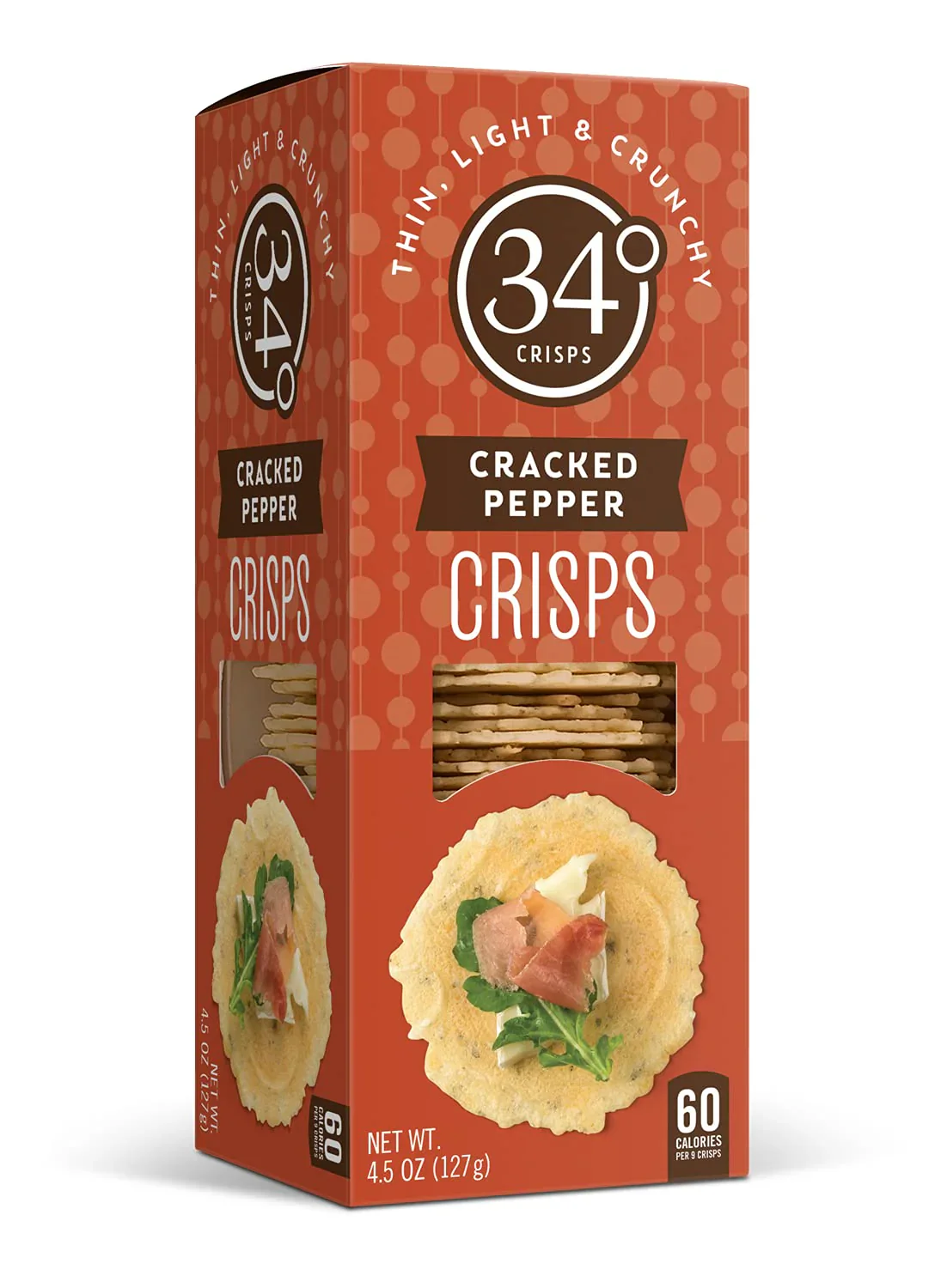 34 Degrees Cracked Pepper Crisps (127g)