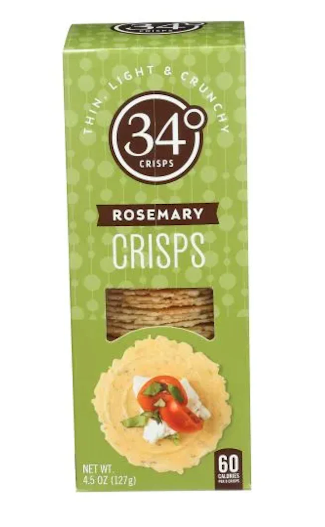 34 Degrees Rosemary Crisps (127g)