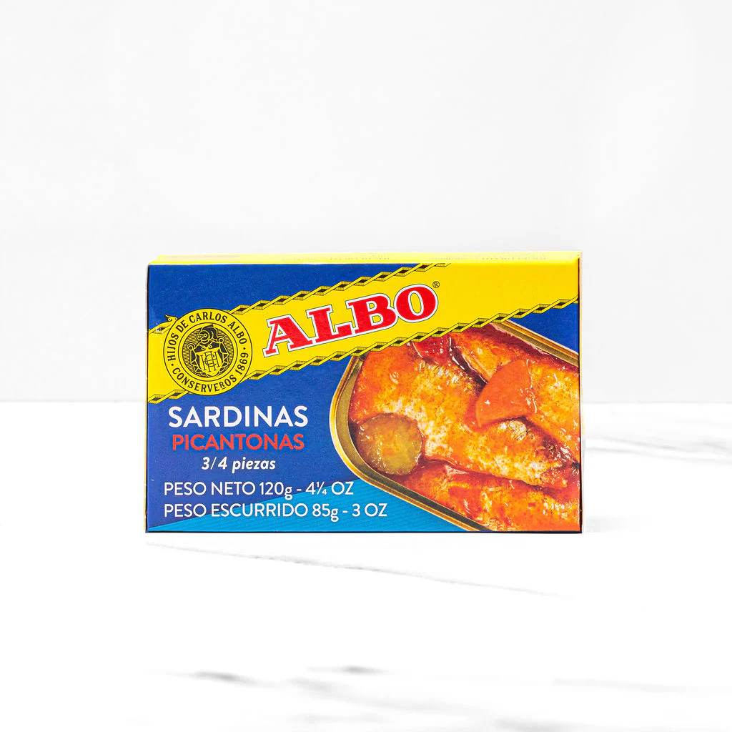Albo Sardines in Hot Sauce (120g)