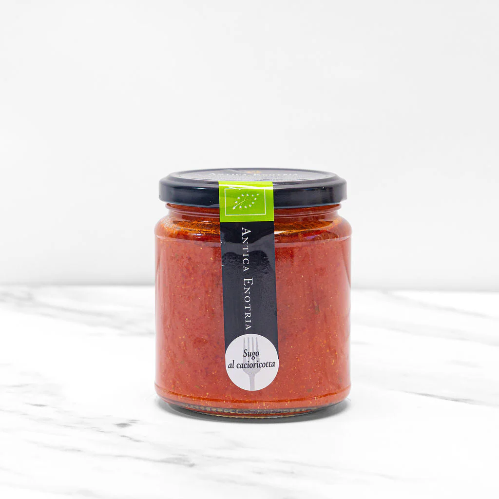 Antica Enotria Sugo Al Cacioricotta Vaso (314ml) - 6ea Case