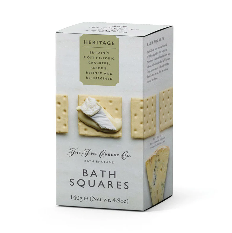 The Fine Cheese Company Bath Squares Crackers (140g)