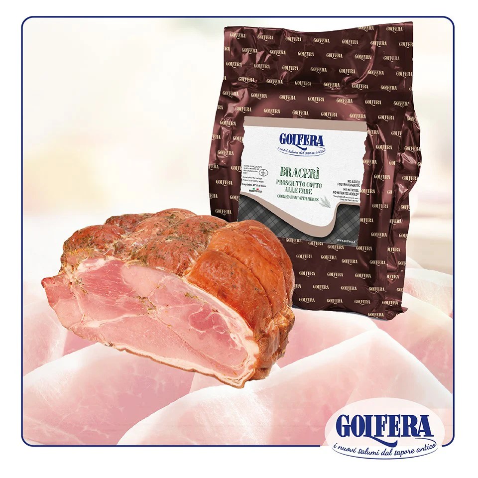 Braceri Prosciutto Cotto (Cooked Ham with Herbs) - Golfera