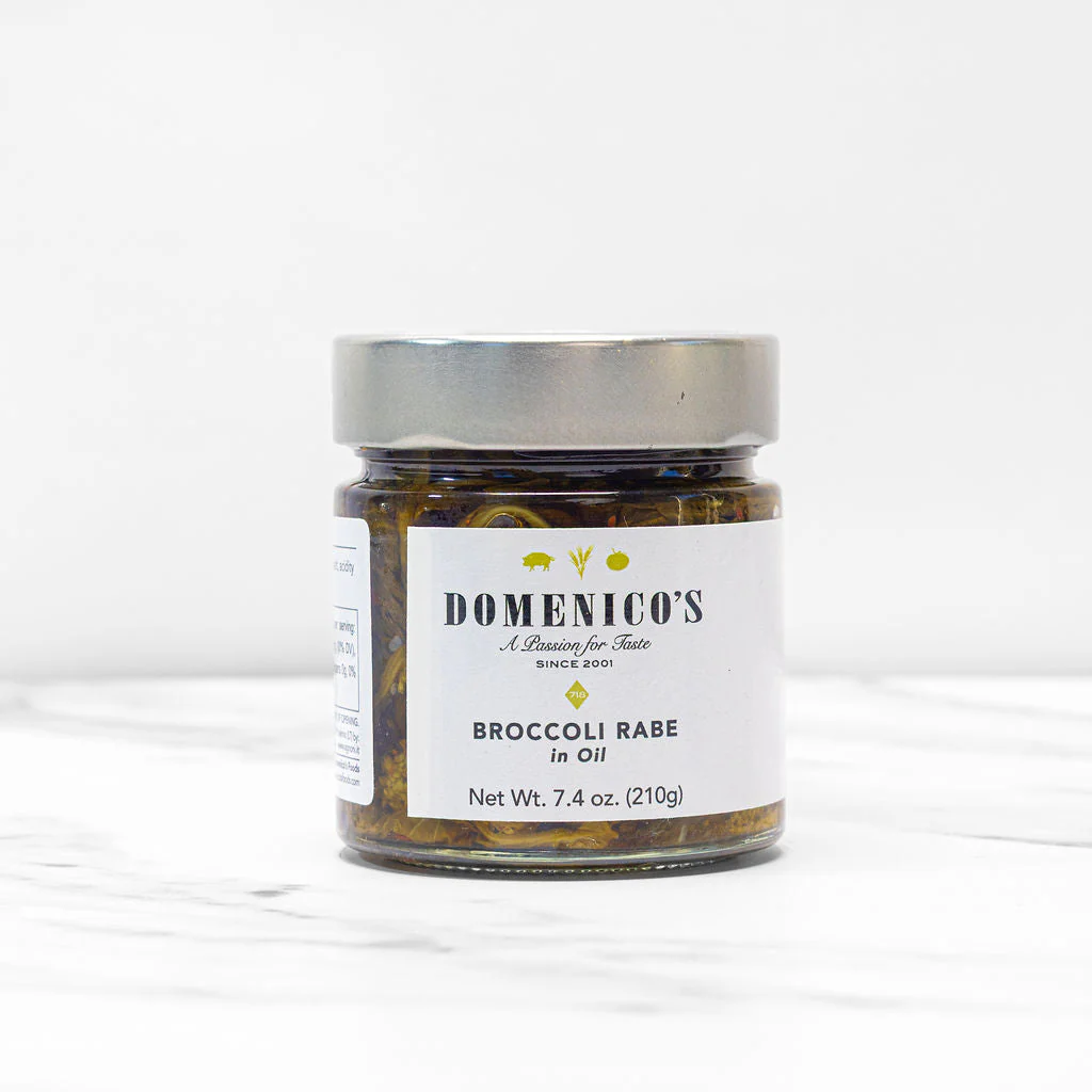 Domenico's Broccoli Rabe in Oil (210g) - 6ea Case