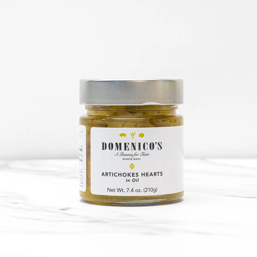 Domenico's Roman Artichoke Hearts in Oil (210g) - 6ea Case