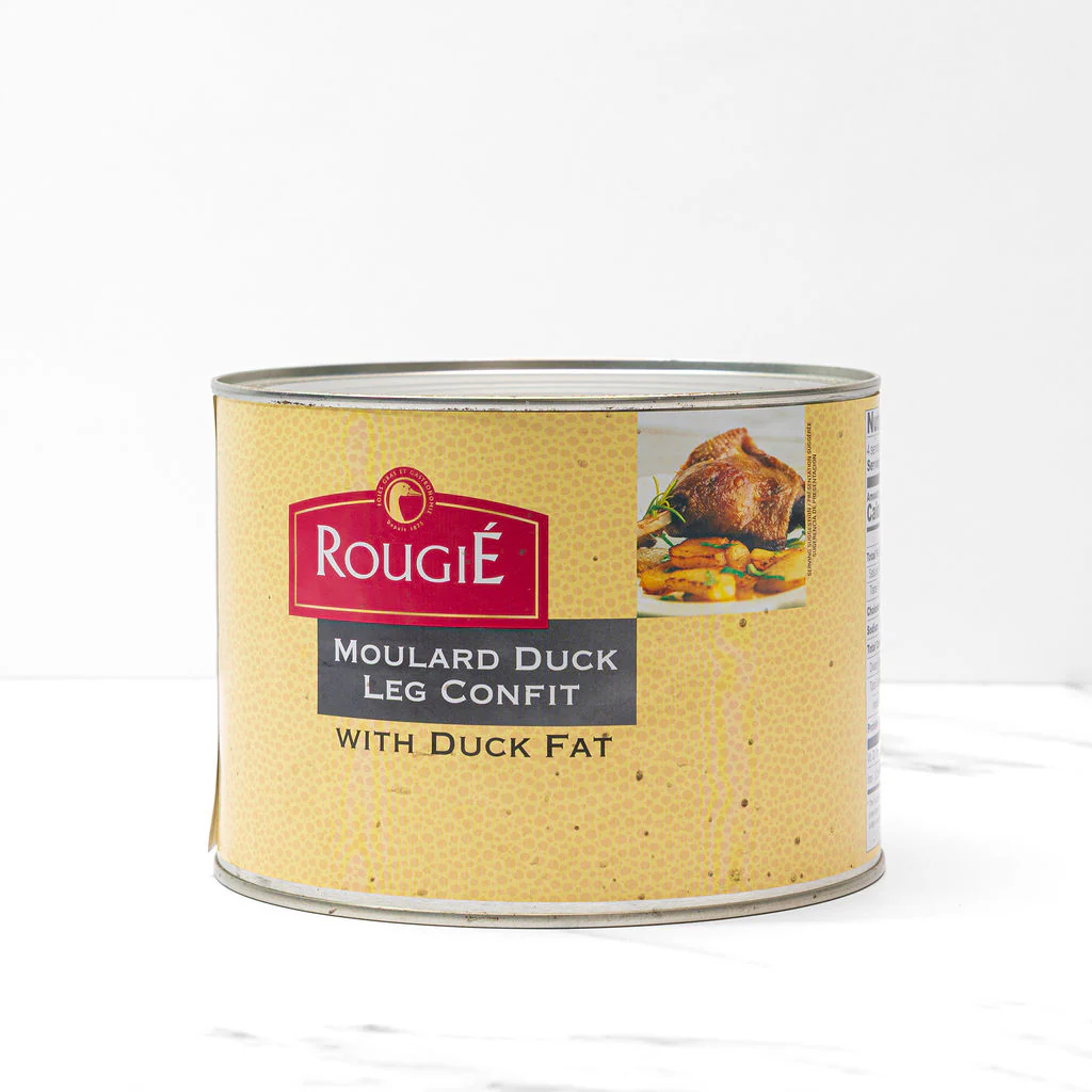 Rougié Moulard Duck Leg Confit with Duck Fat (53oz)