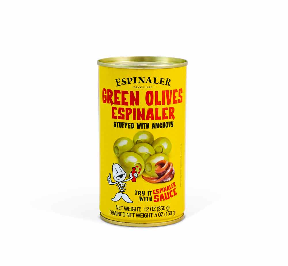 Espinaler Olives Stuffed with Anchovy (350g)