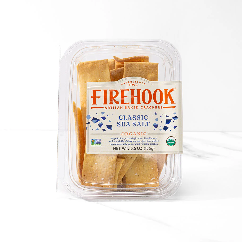 Firehook Sea Salt Crackers (5.5oz)