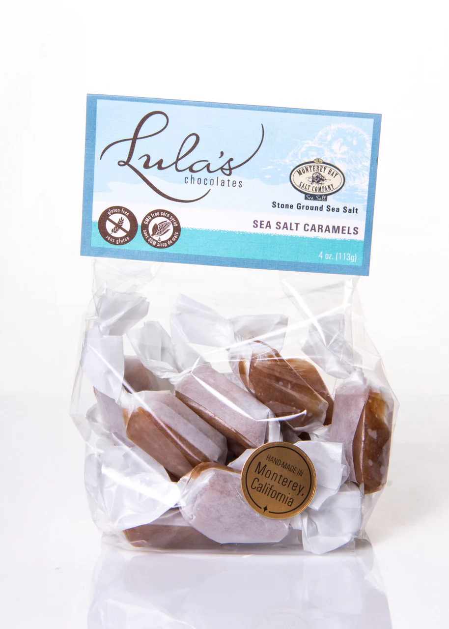 Lula's Wrapped Sea Salt Caramels (4oz)