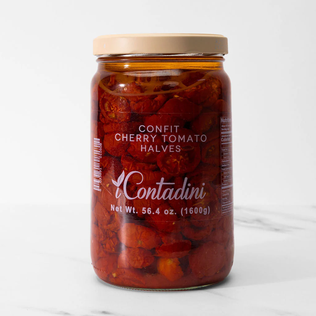 I Contadini Confit Cherry Tomato Halves (1600g) - 2ea Case