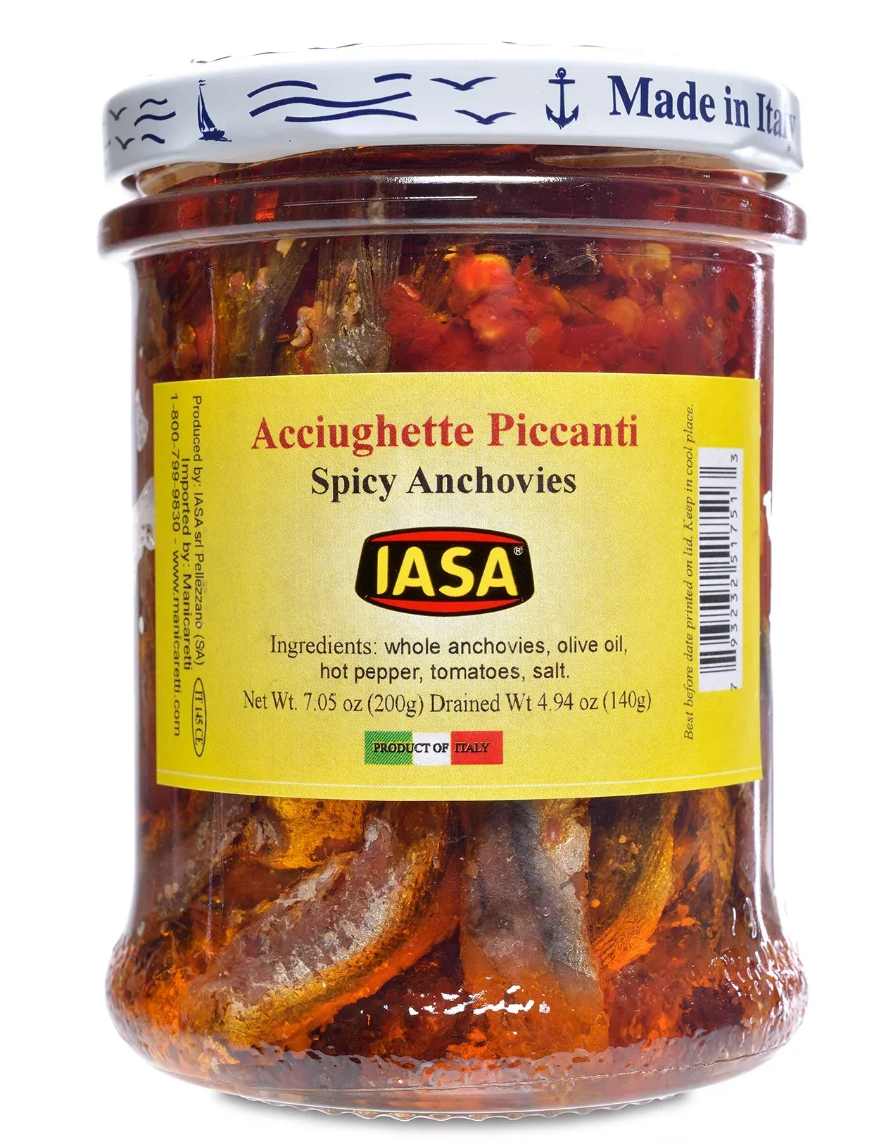 Iasa Spicy Anchovy (200g) - 6ea Case
