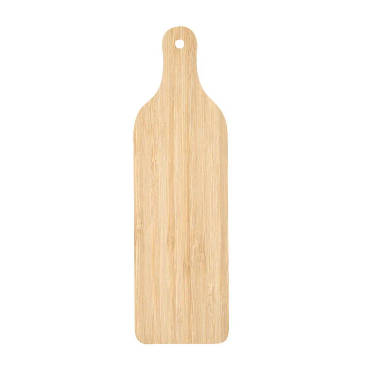 Long Bamboo Cheese Board with Handle (4x22) - 24ea Case