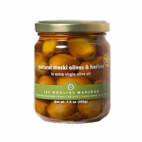 Meski Olives with Harissa (200g)