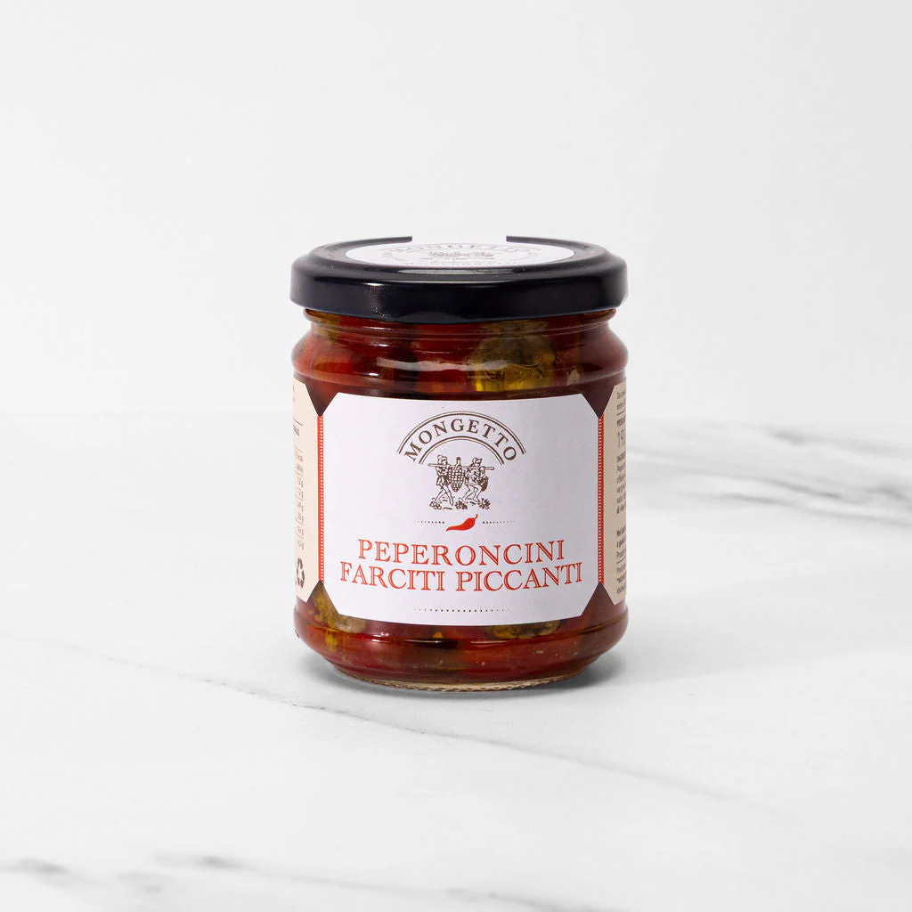 Mongetto Peperoncini Farciti (190g) - 12ea Case