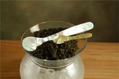 Mother of Pearl Caviar Tasting Spoon