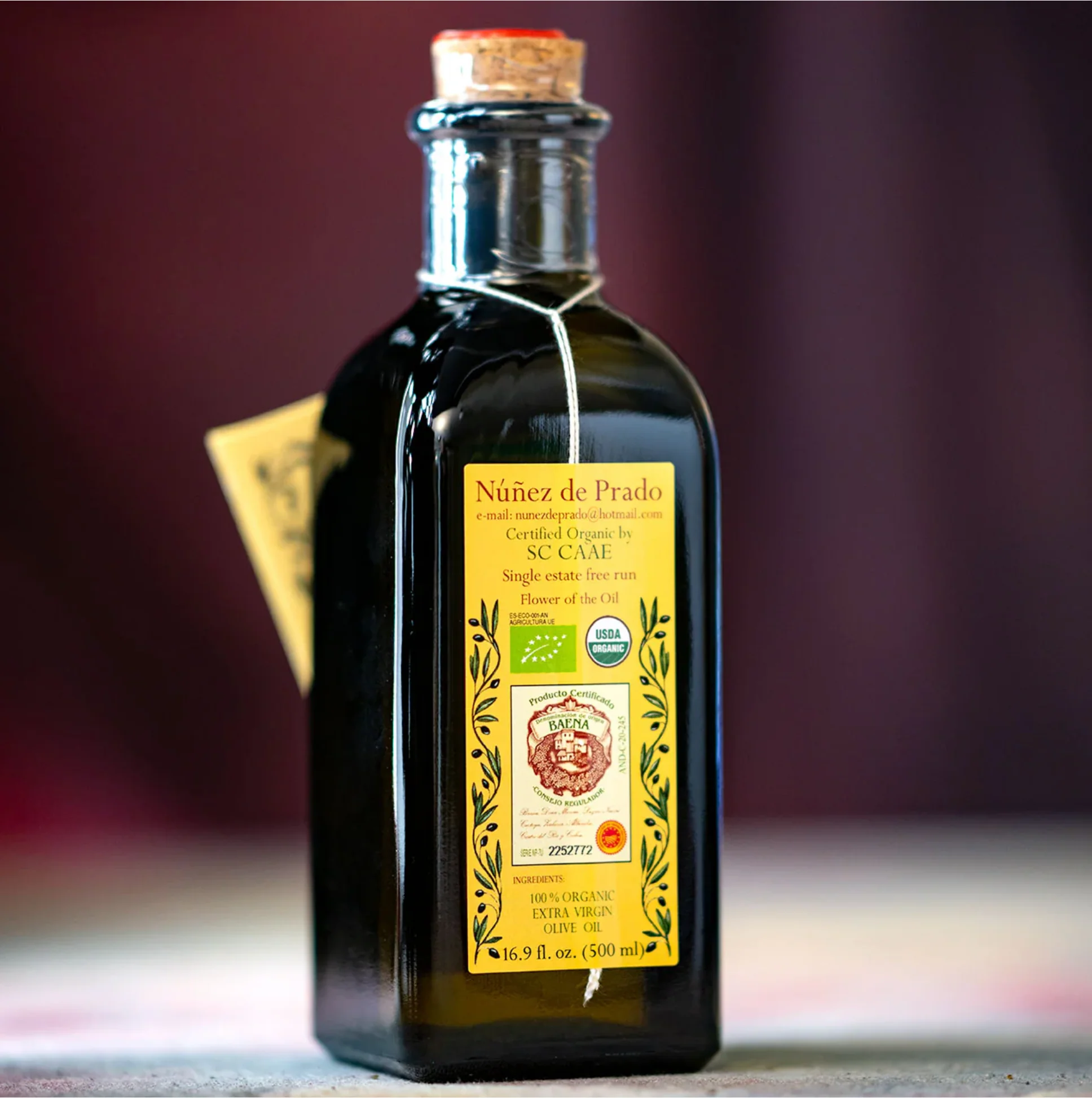 Nunez de Prado Extra Virgin Olive Oil (500 ml)