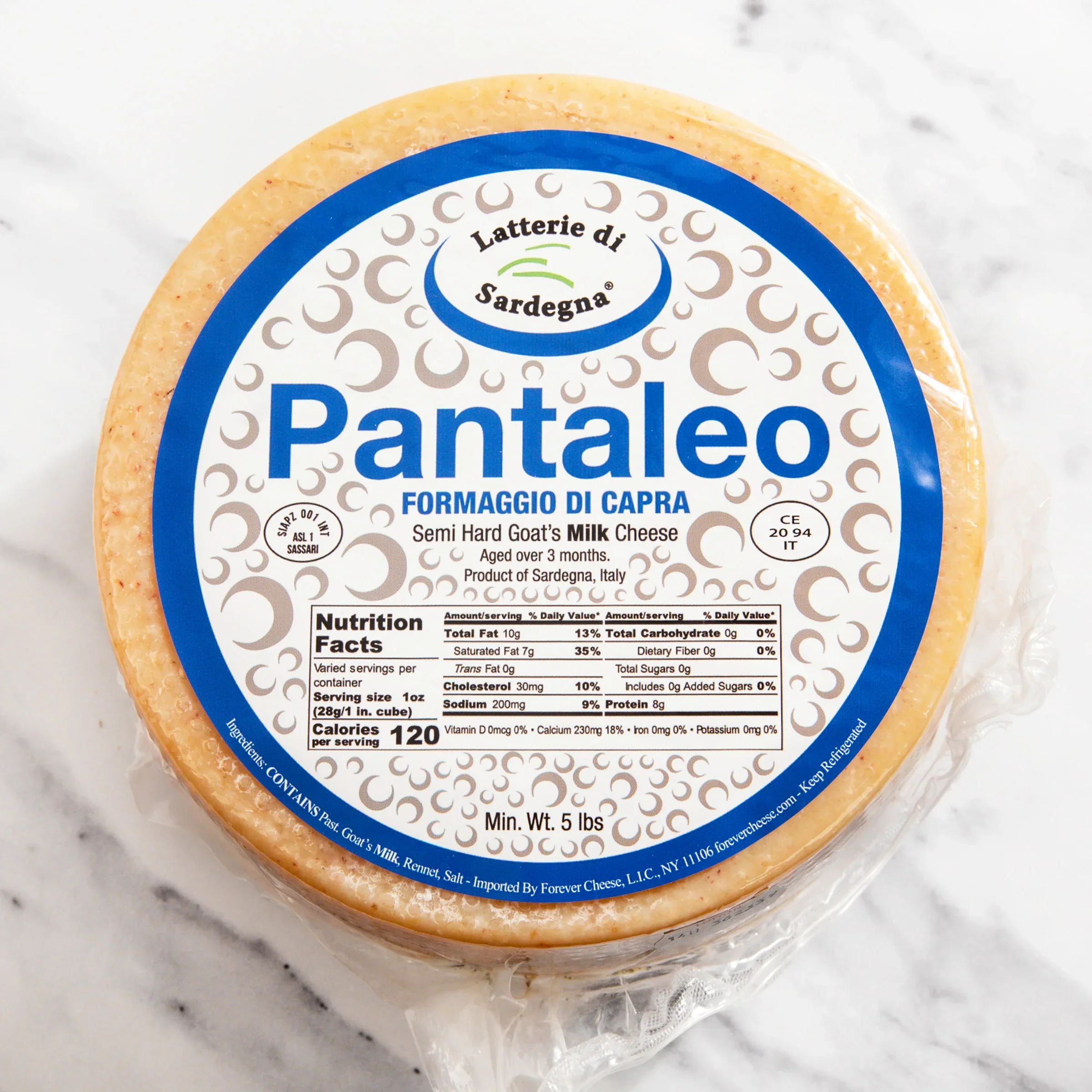Pantaleo - 5lb Wheel