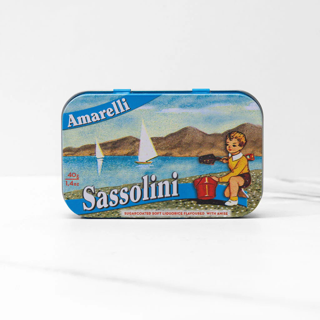 Amarelli Sassolini Liquorice (40g)