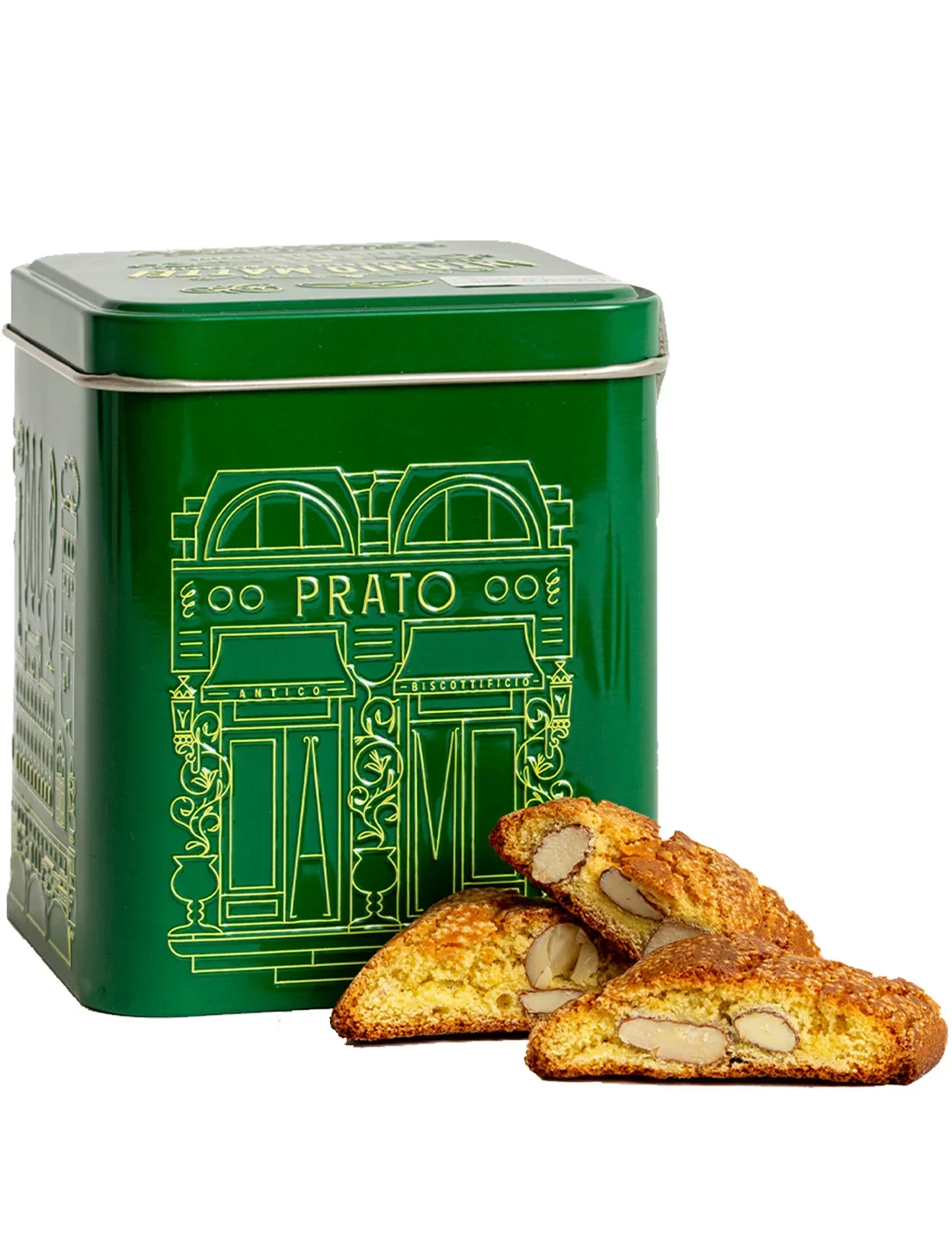 Tin Biscotti di Prato (Green Special Edition) (8.8oz) - 12ea Case