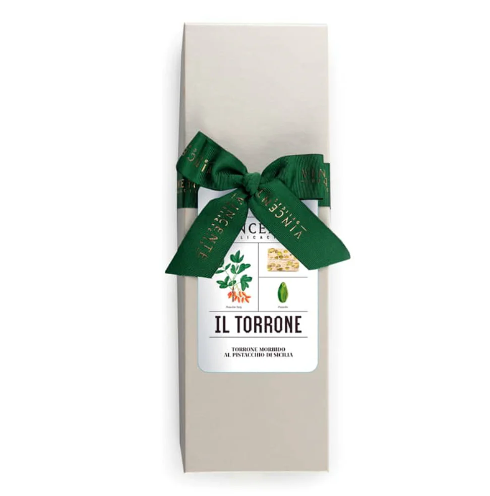 Vincente Delicacies Soft Sicilian Pistachio Nougat (200g) - 6ea Case