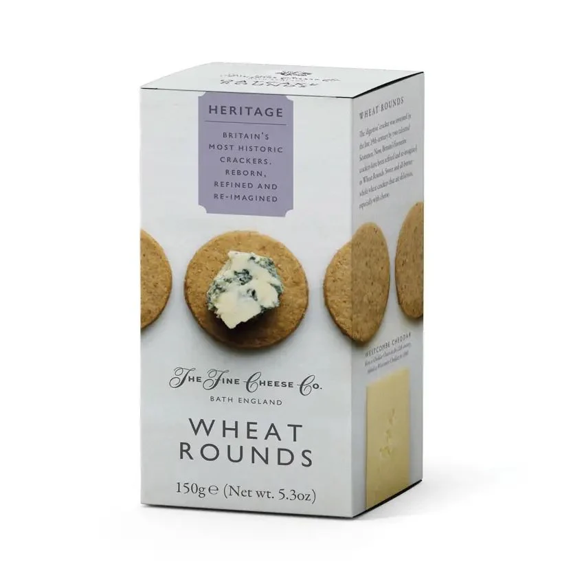 The Fine Cheese Company Wheat Rounds Crackers (5.3oz)