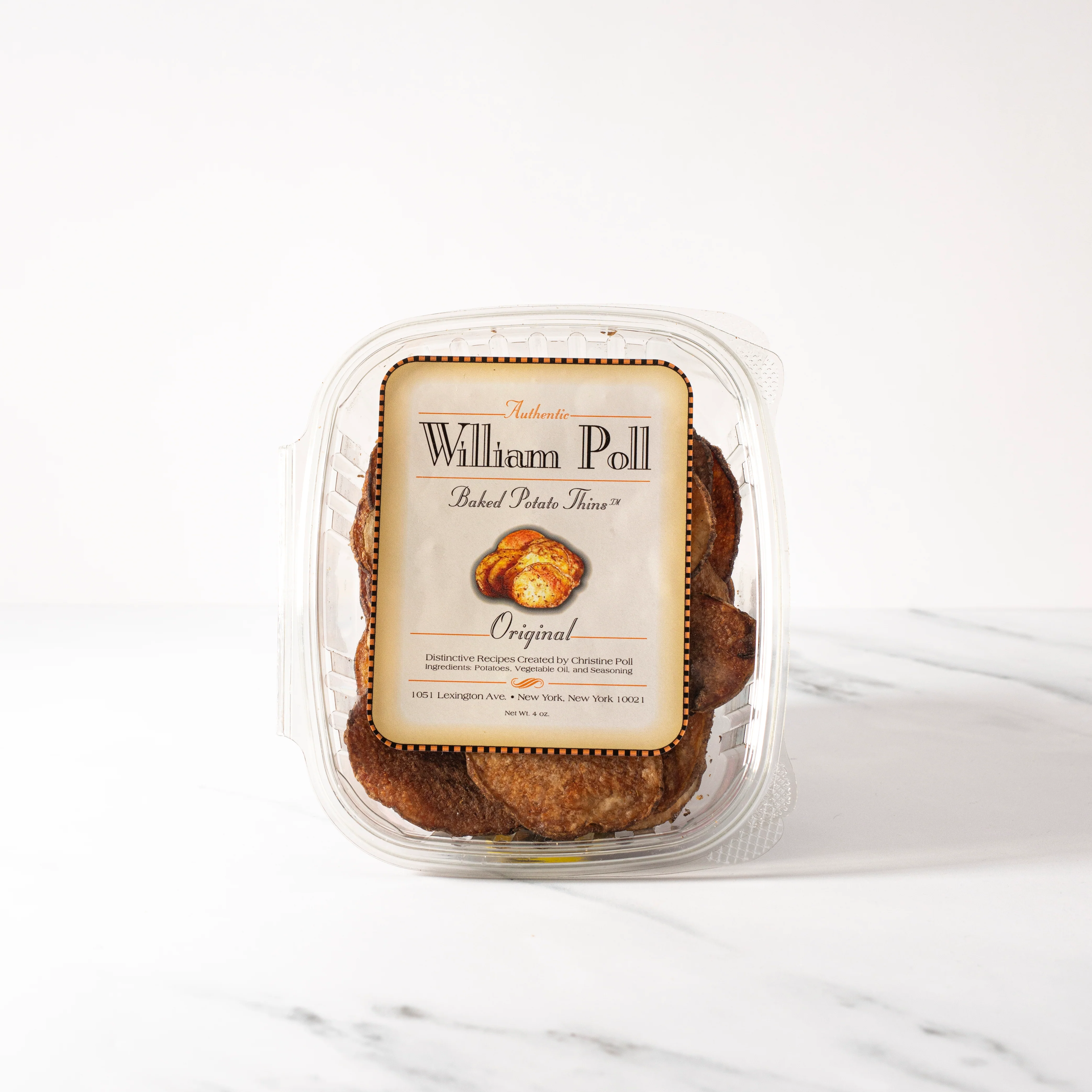 William Poll Potato Crisps (4oz)
